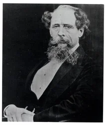 Charles Dickens (1812-1870), com cerca de cinquenta anos, fotografado por Mason und Co., c.1862